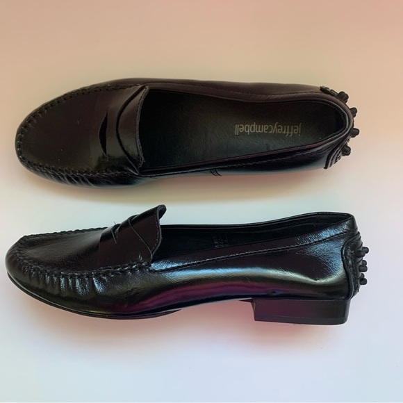 Jeffrey Campbell BIOGRAPHY Slip on Loafer Sz 7.5M $150 - Picture 3 of 8